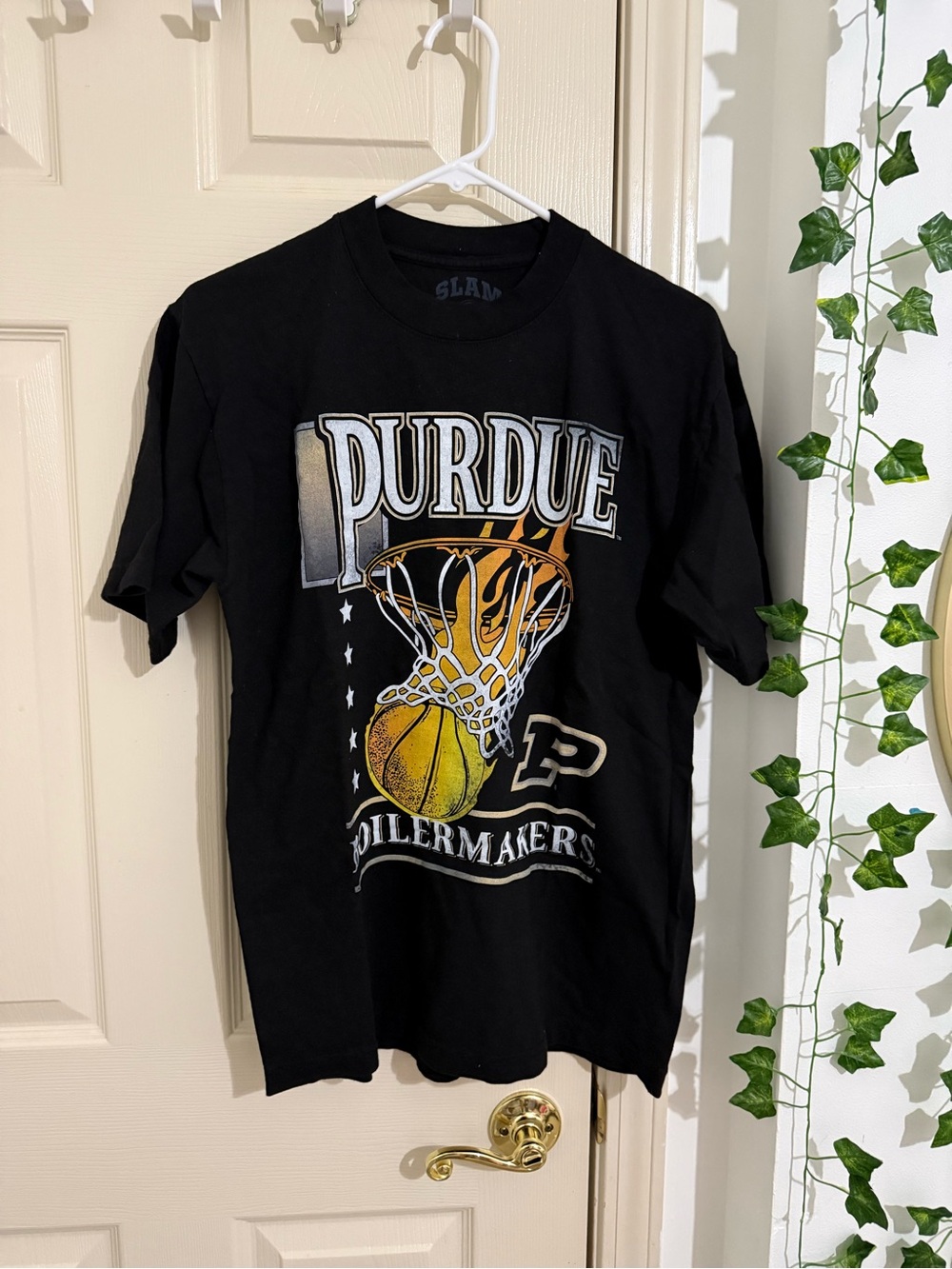 Purdue Boilermakers SLAM Black Graphic Tee